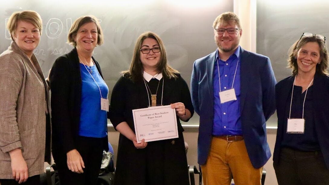 Evelyn Diaz-Iturriaga Wins Best Student Paper at ECOLT 2024